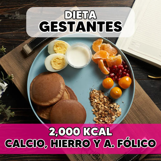 Dieta Gestantes (2,000 kcal)