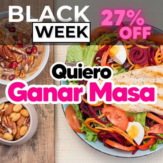 Quiero Ganar Músculo Black Week